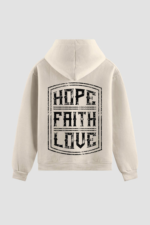 Moletom n. 108 - Hope Faith Love