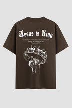Oversized Suedine n.144 - Jesus Is King Crown Hard