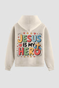 Moletom n. 132 - Jesus Is My Hero