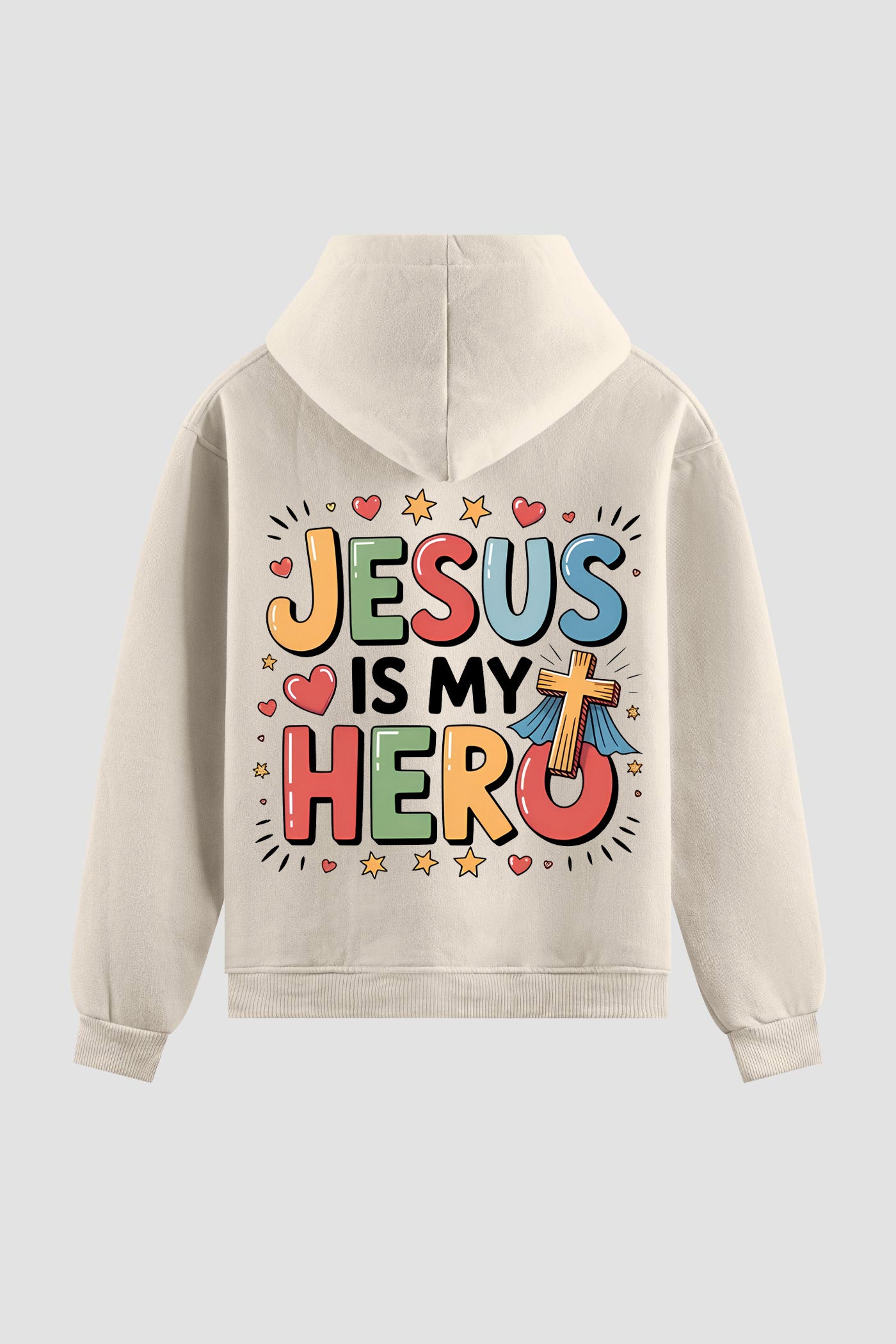 Moletom n. 132 - Jesus Is My Hero