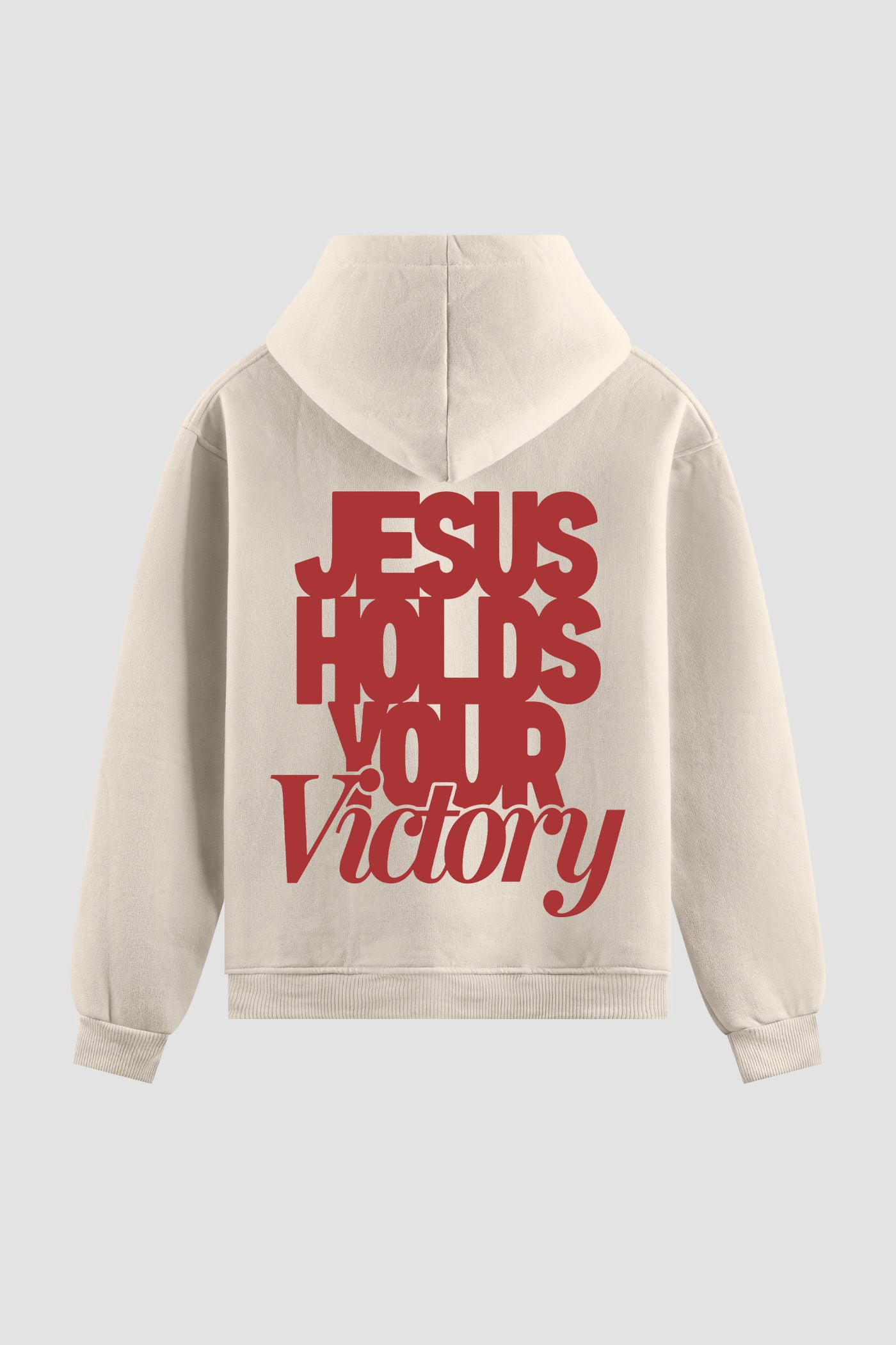 Moletom n. 156 - Jesus Holds Your Victory