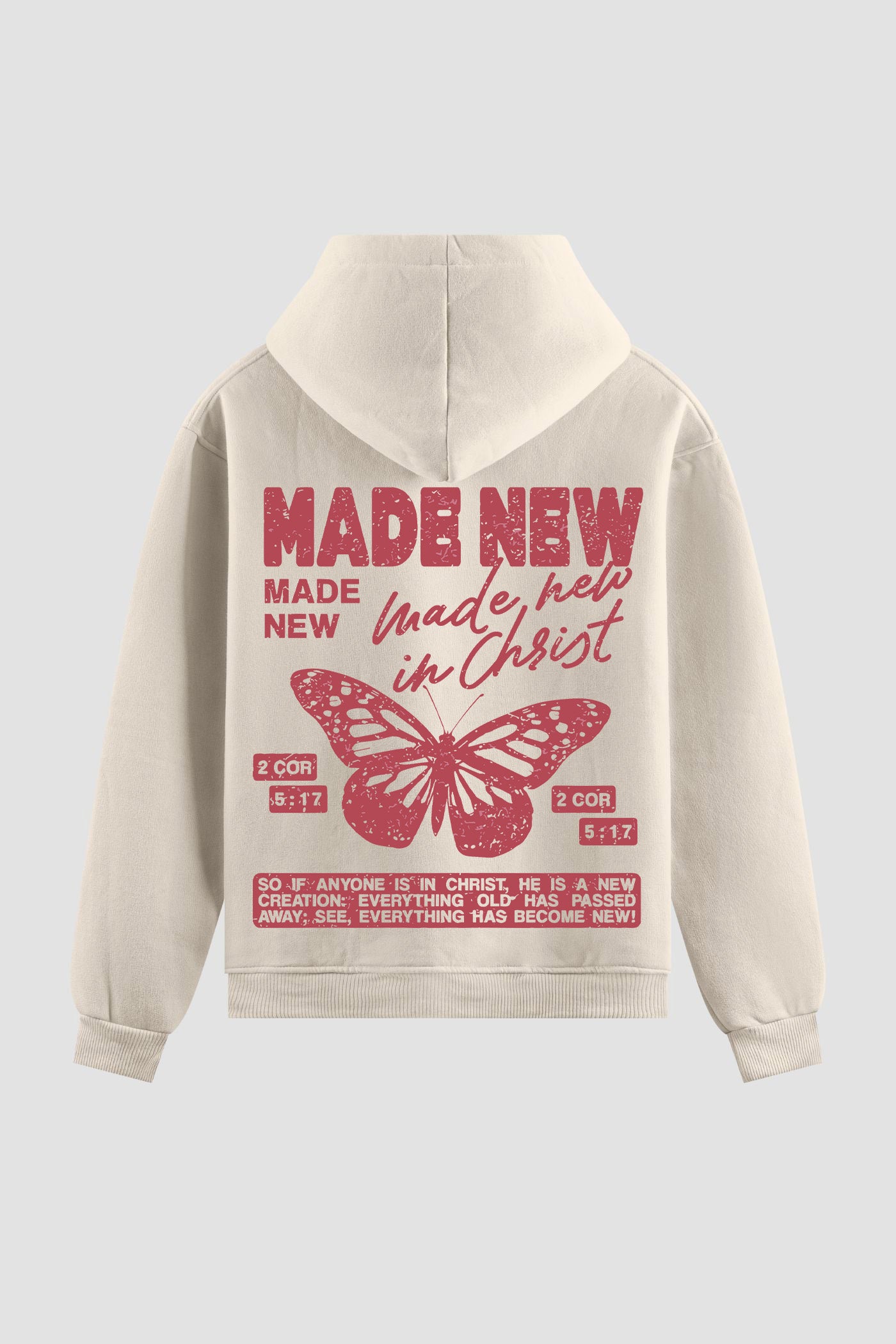 Moletom n. 172 - Made New In Christ
