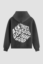Moletom n. 15 - Ask God Trust God
