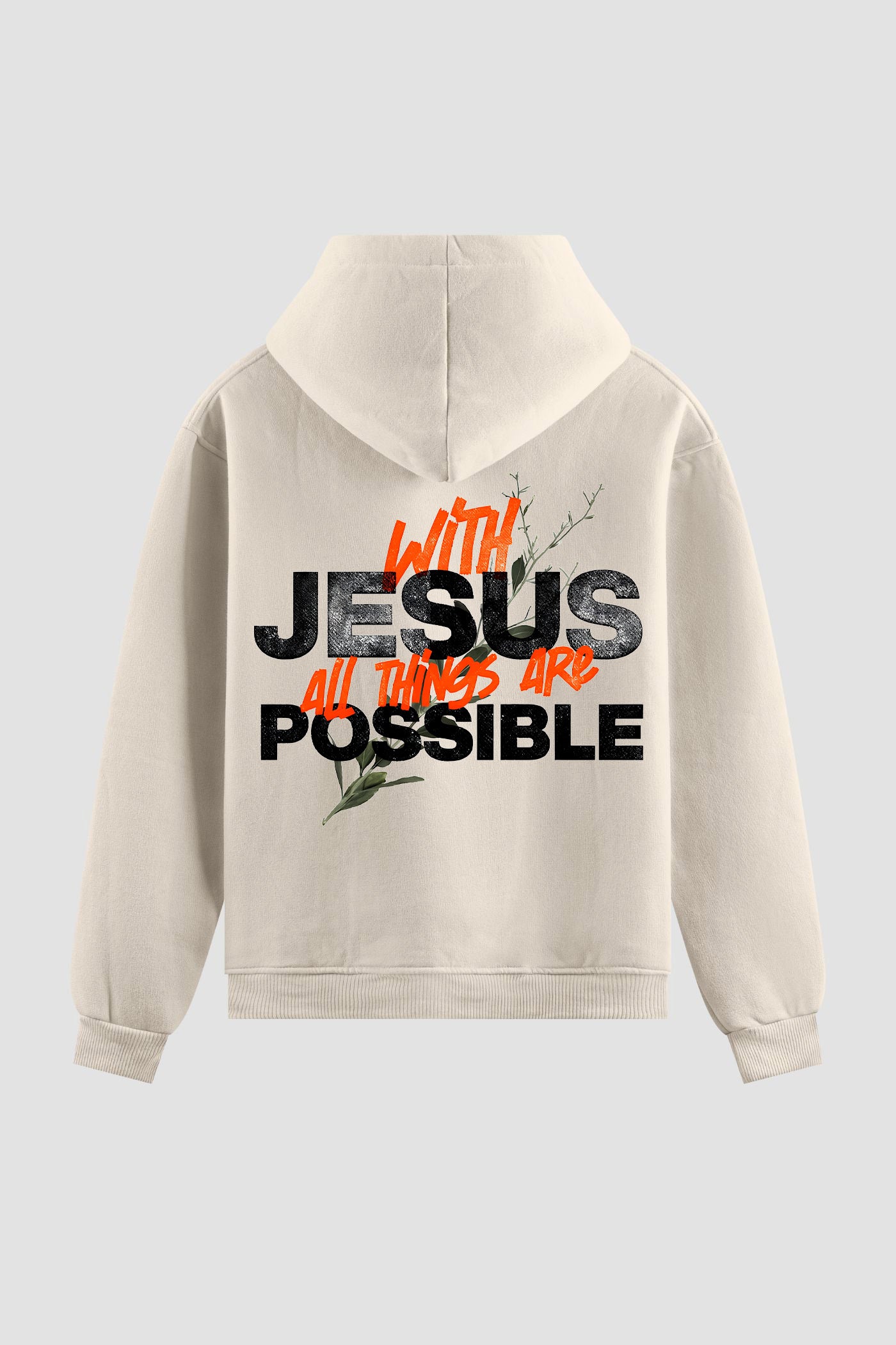 Moletom - With Jesus Thing Possible