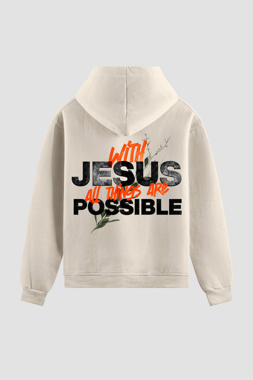 Moletom - With Jesus Thing Possible