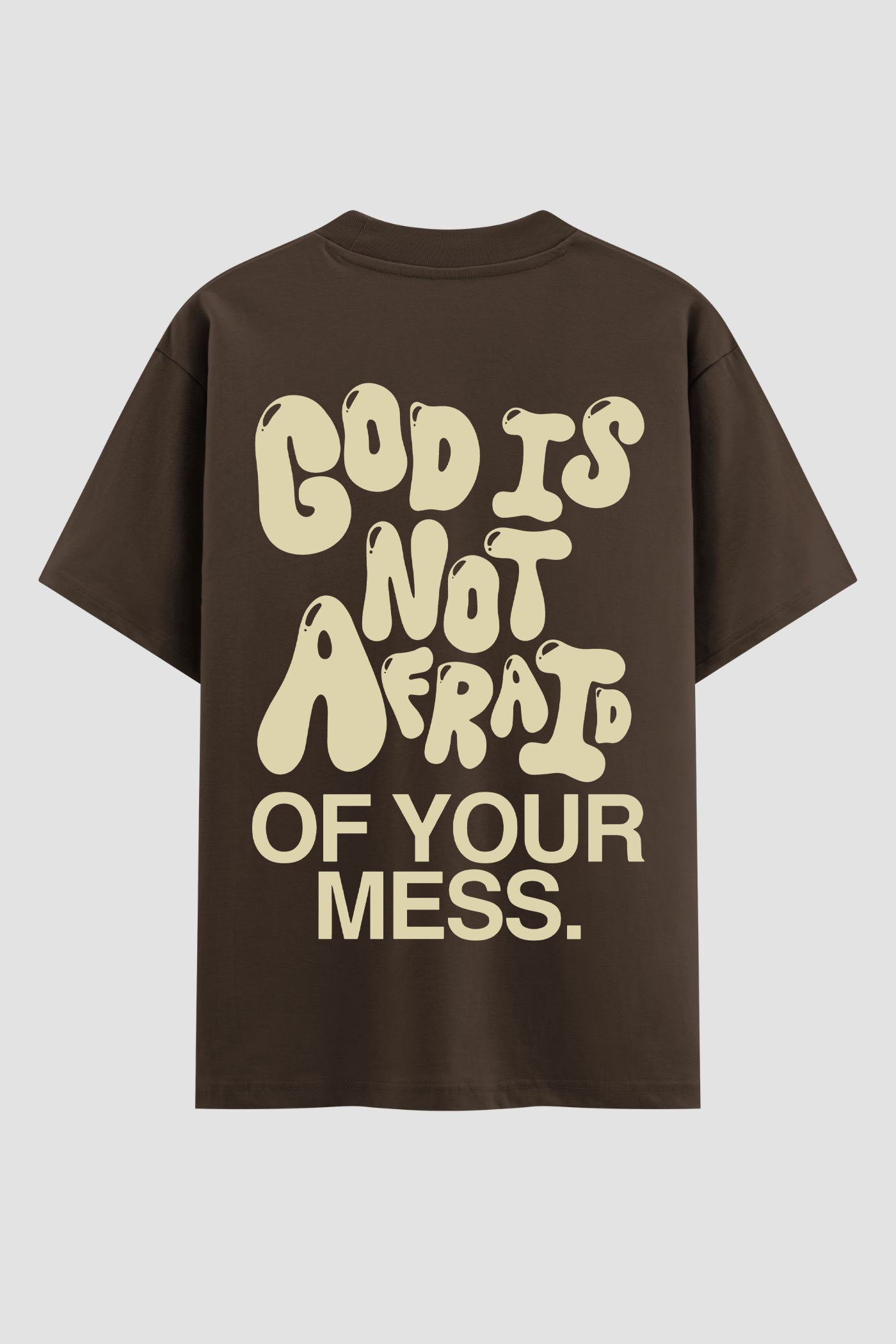 Oversized Suedine n. 86 - God Is Not Afraid