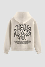 Moletom n. 139 - Jesus Loves You Singular
