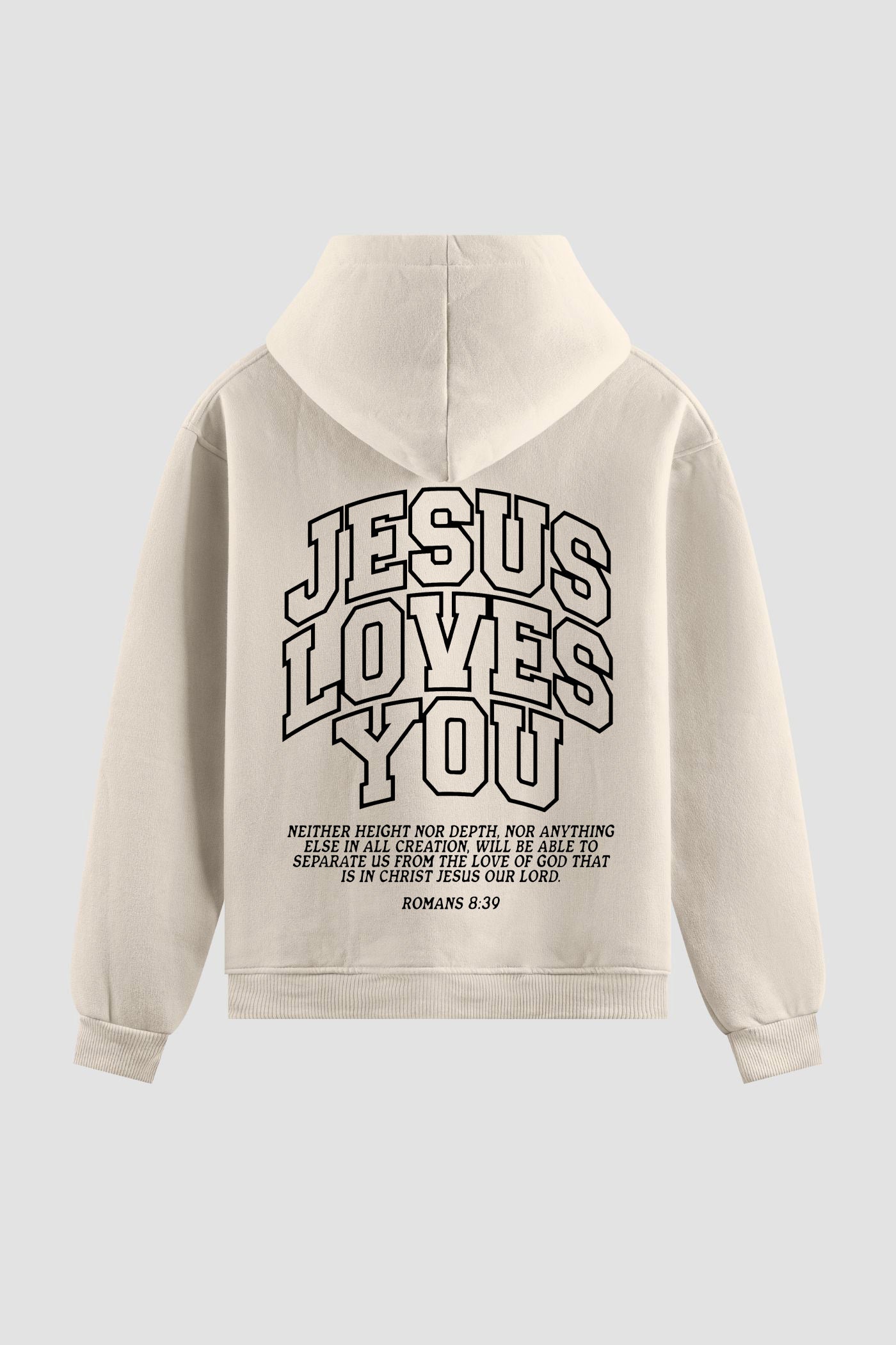 Moletom n. 139 - Jesus Loves You Singular