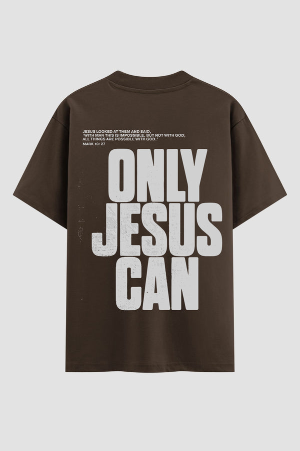Oversized Suedine n. 187 - Only Jesus Can