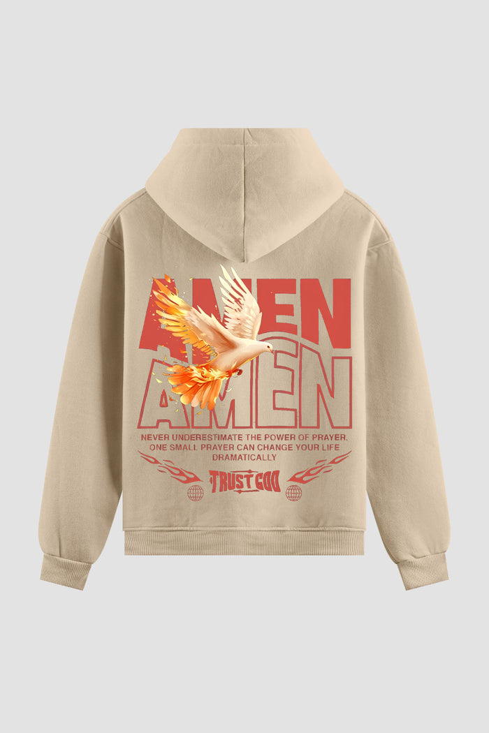 Moletom n. 254 - Amen Amen Fire Dove