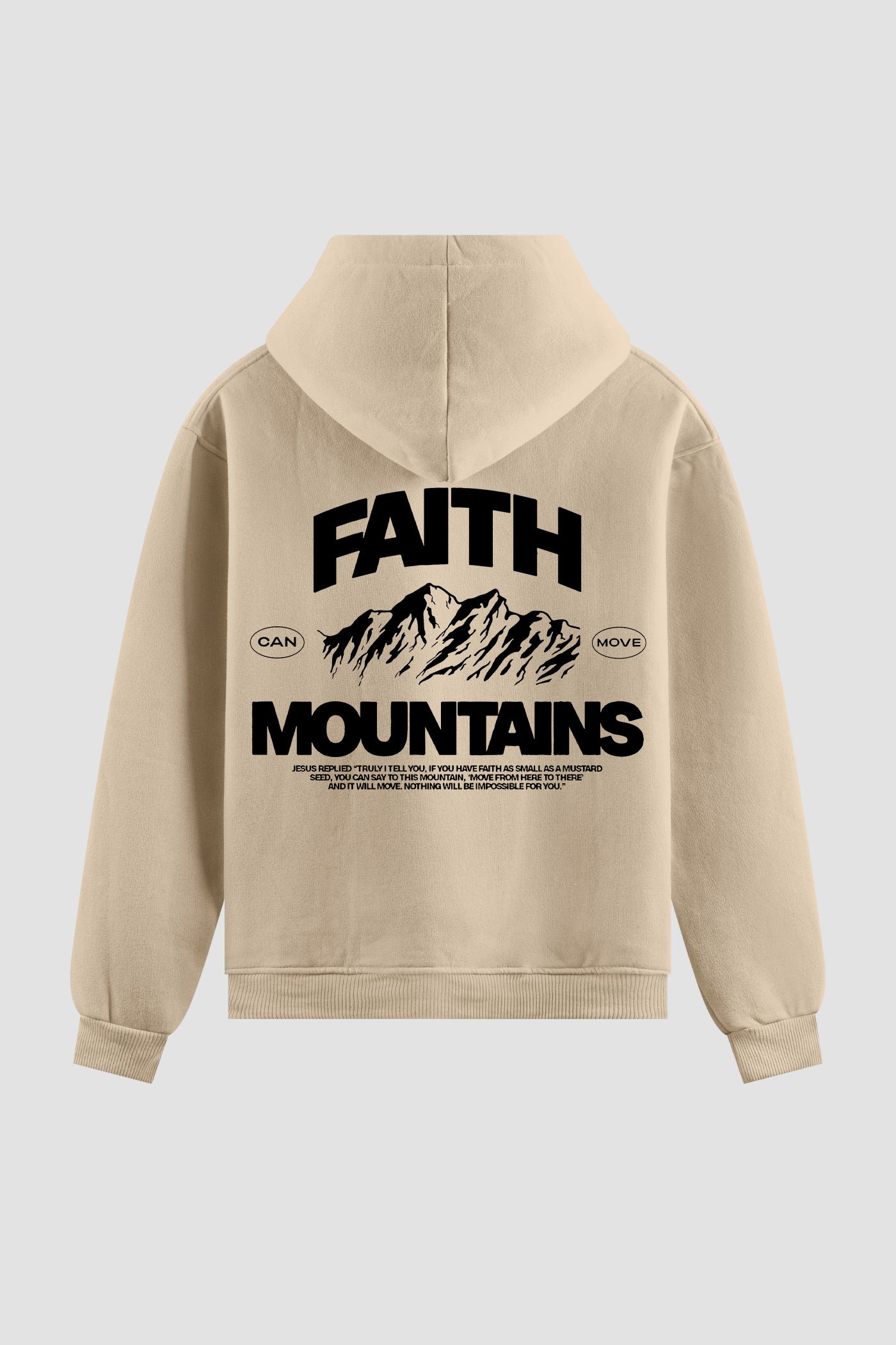 Moletom n. 40 - Faith Can Move