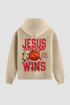Moletom n. 158 - Jesus Always Wins