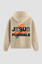 Moletom - With Jesus Thing Possible
