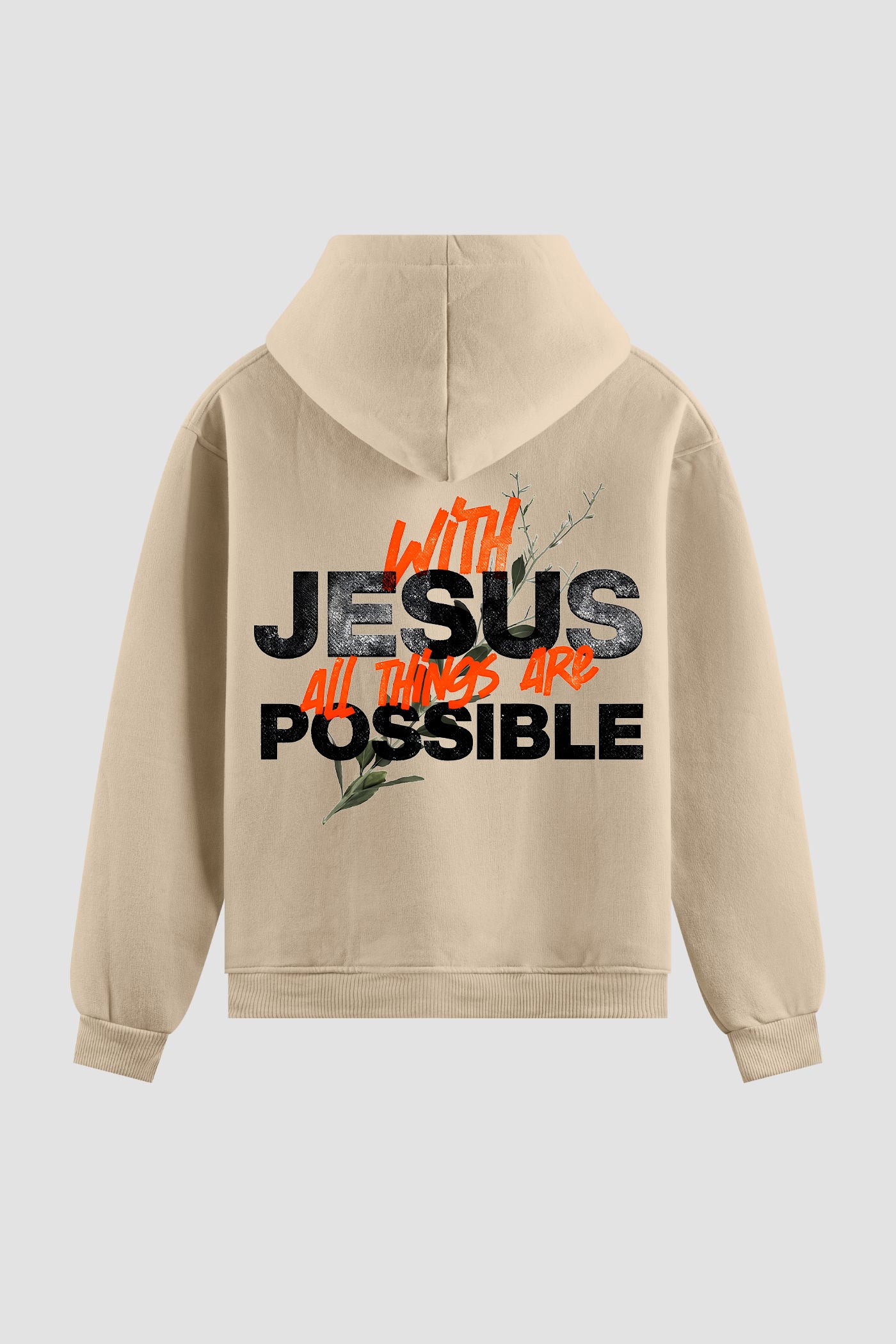 Moletom - With Jesus Thing Possible