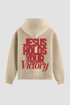 Moletom n. 156 - Jesus Holds Your Victory