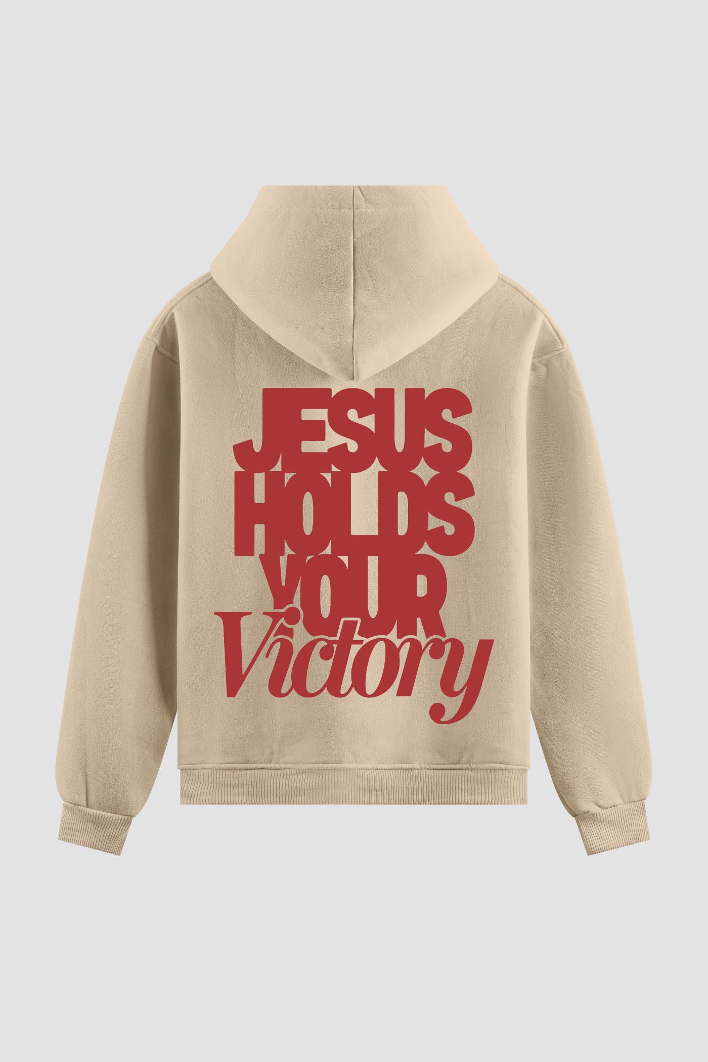 Moletom n. 156 - Jesus Holds Your Victory