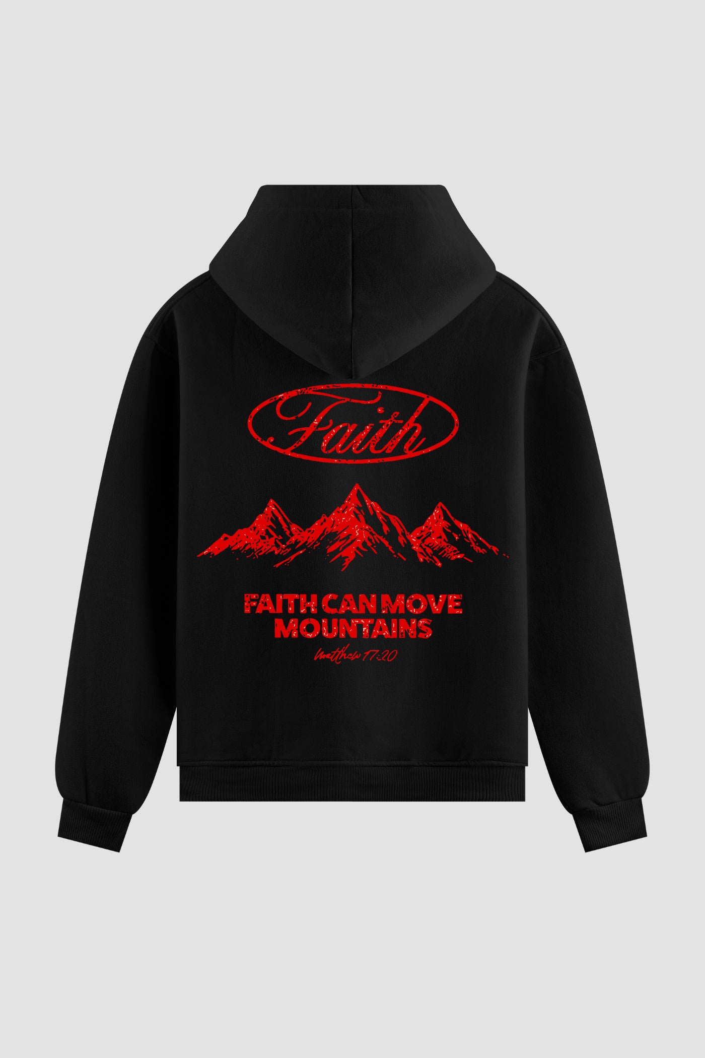 Moletom n. 39 - Faith Can Move Mountains