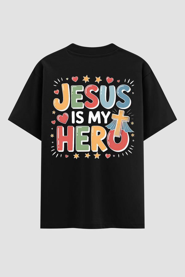 Oversized Suedine n. 132 - Jesus Is My Hero