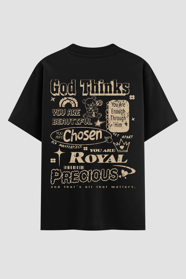 Oversized Suedine n. 77 - God Thinks