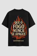 Oversized Suedine n. 208 - Que O Fogo Nunca Se Apague