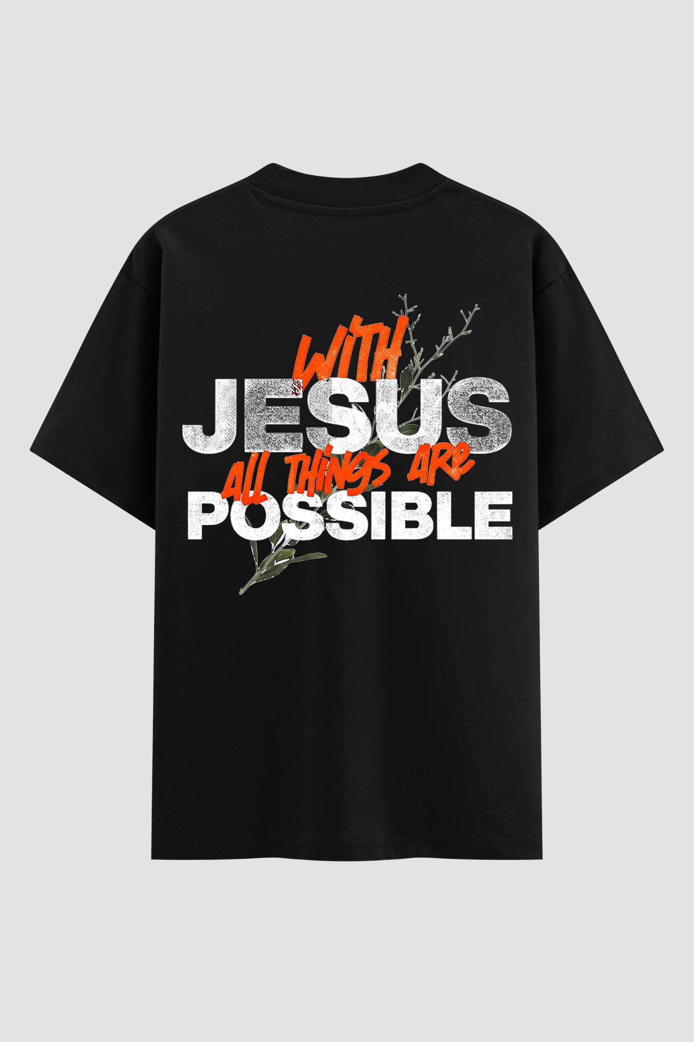 Oversized Suedine n. 250 - With Jesus All Things Are Possible