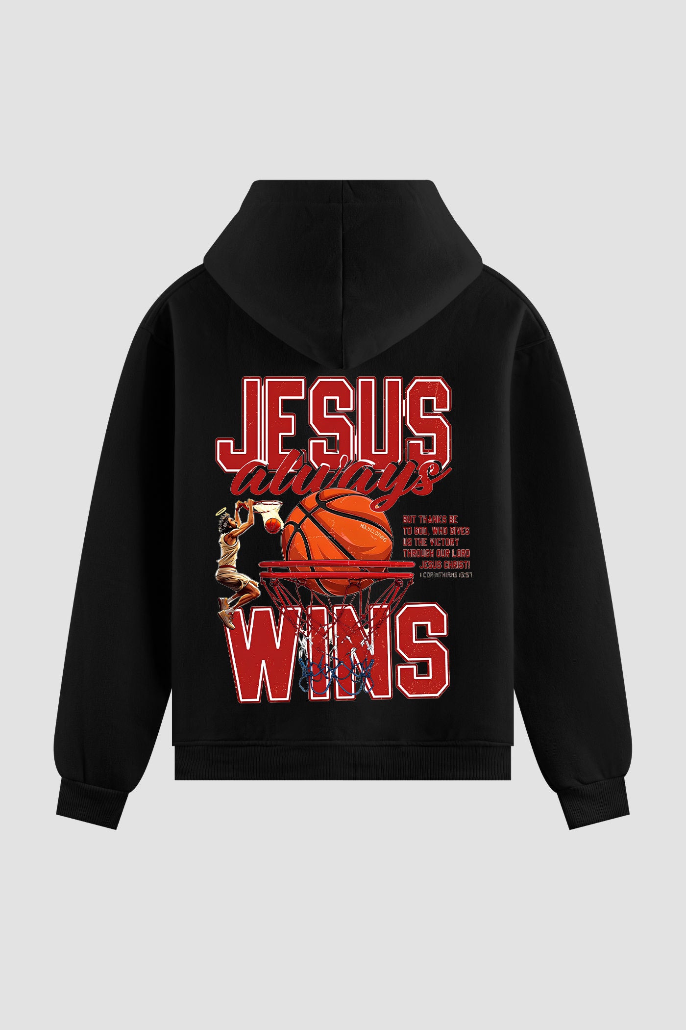 Moletom n. 158 - Jesus Always Wins