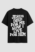 Oversized Suedine n. 123 - Jesus Died For Me