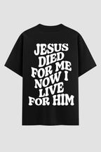 Oversized Suedine n. 123 - Jesus Died For Me