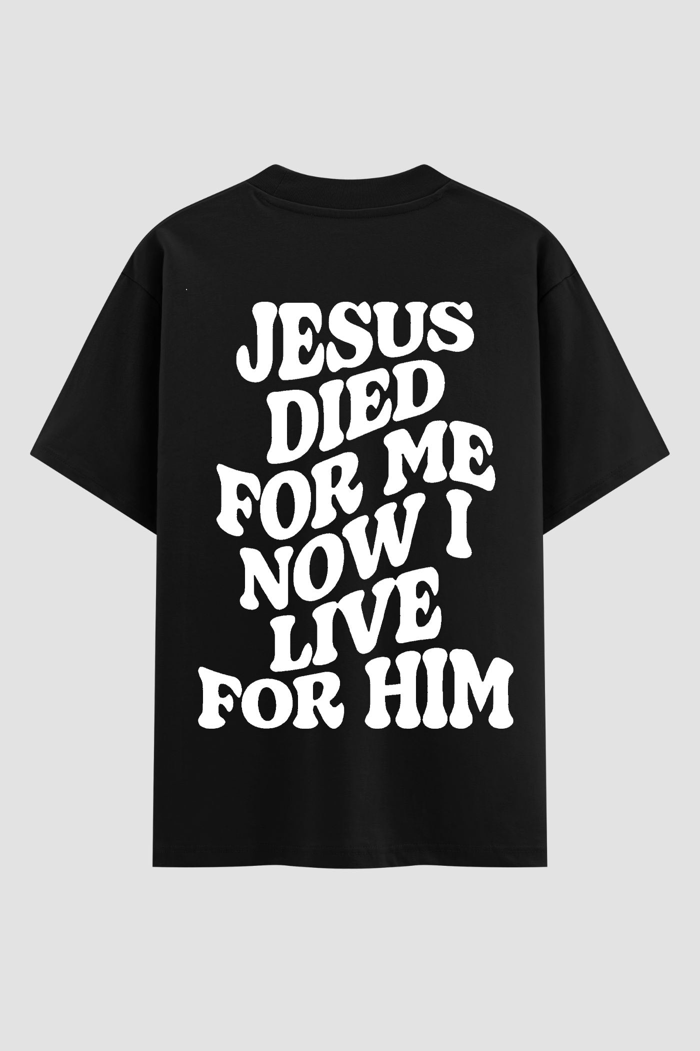 Oversized Suedine n. 123 - Jesus Died For Me