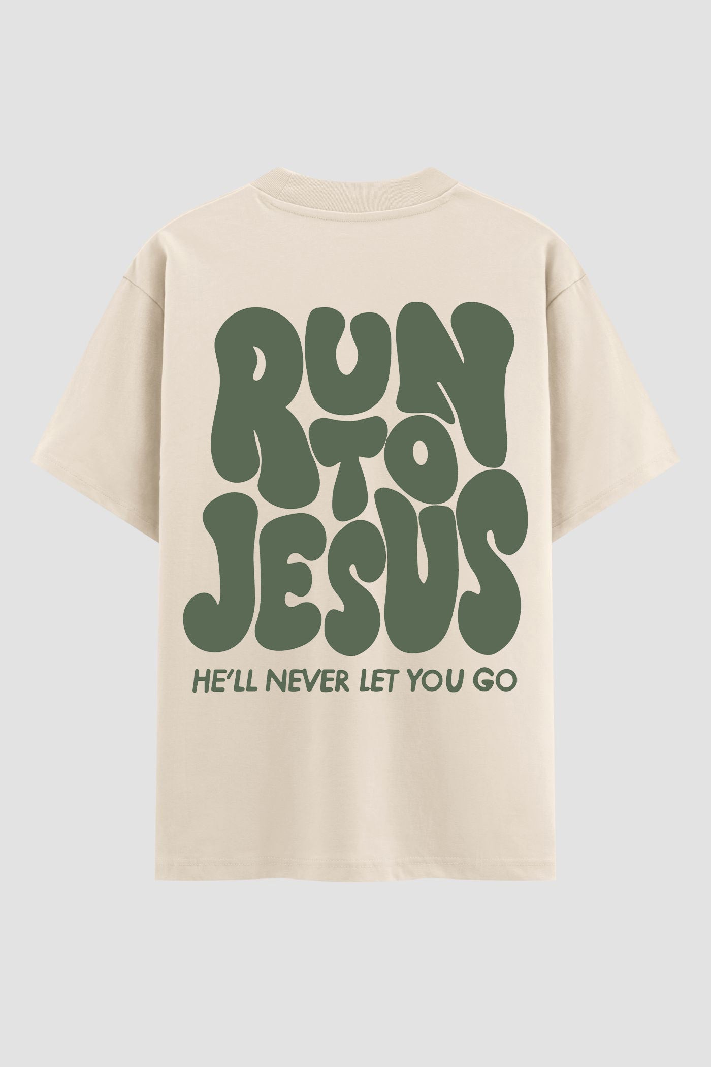 Oversized Suedine n. 213 - Run To Jesus