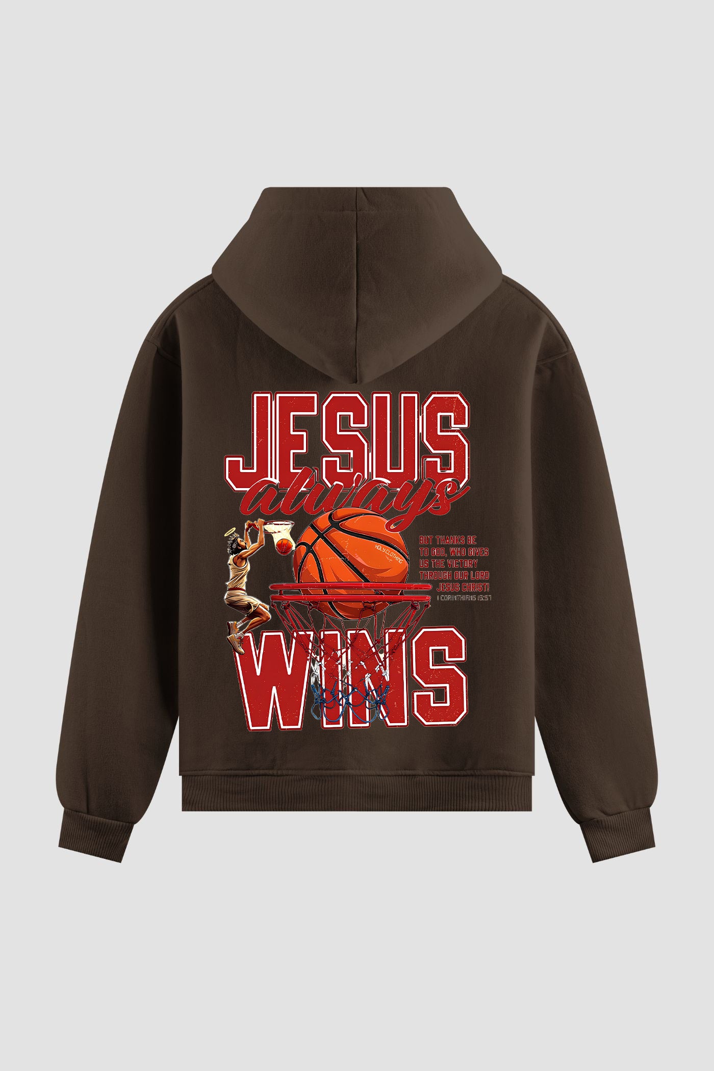 Moletom n. 158 - Jesus Always Wins