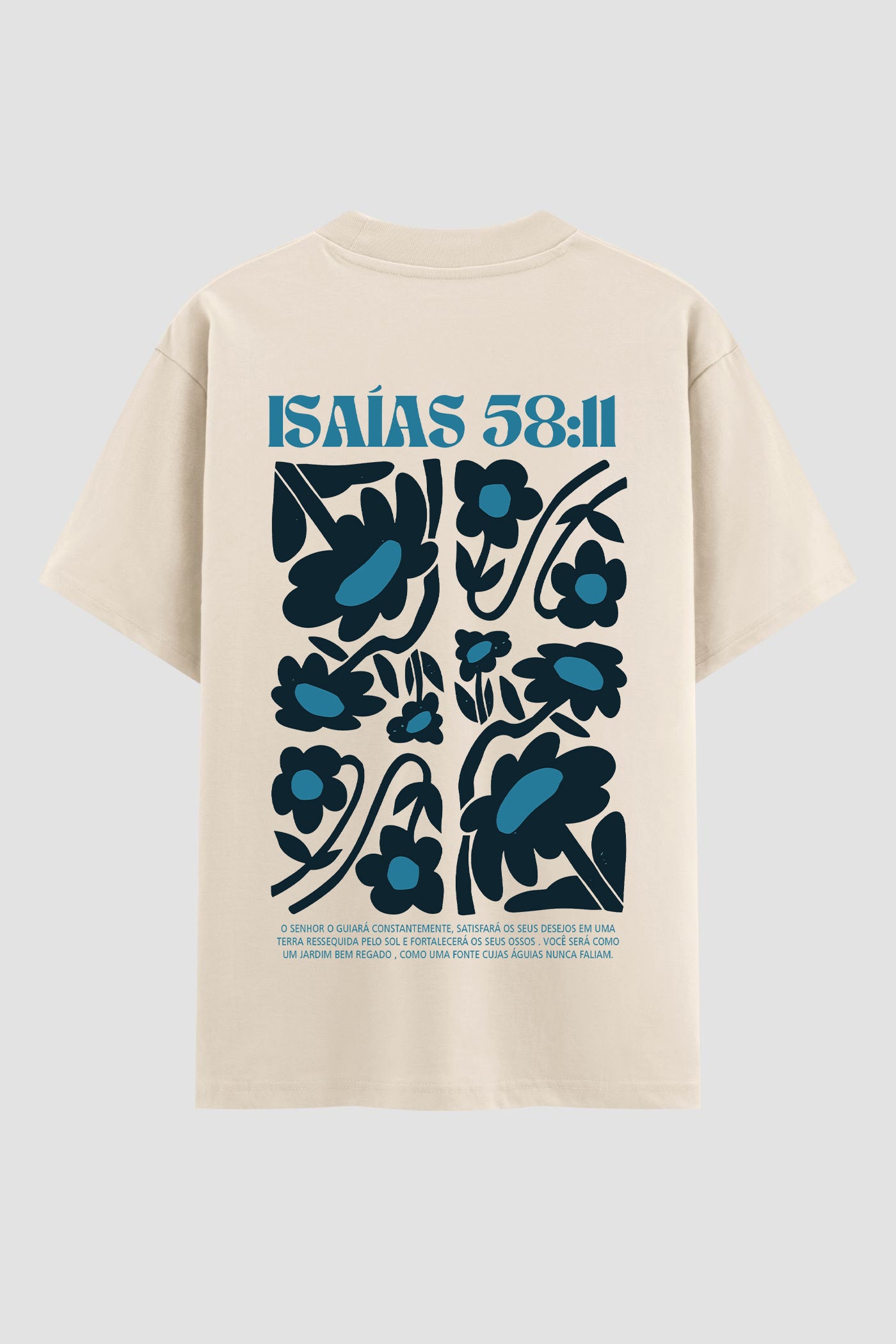 Oversized Suedine n. 118 - Isaías 58:11