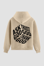 Moletom n. 15 - Ask God Trust God