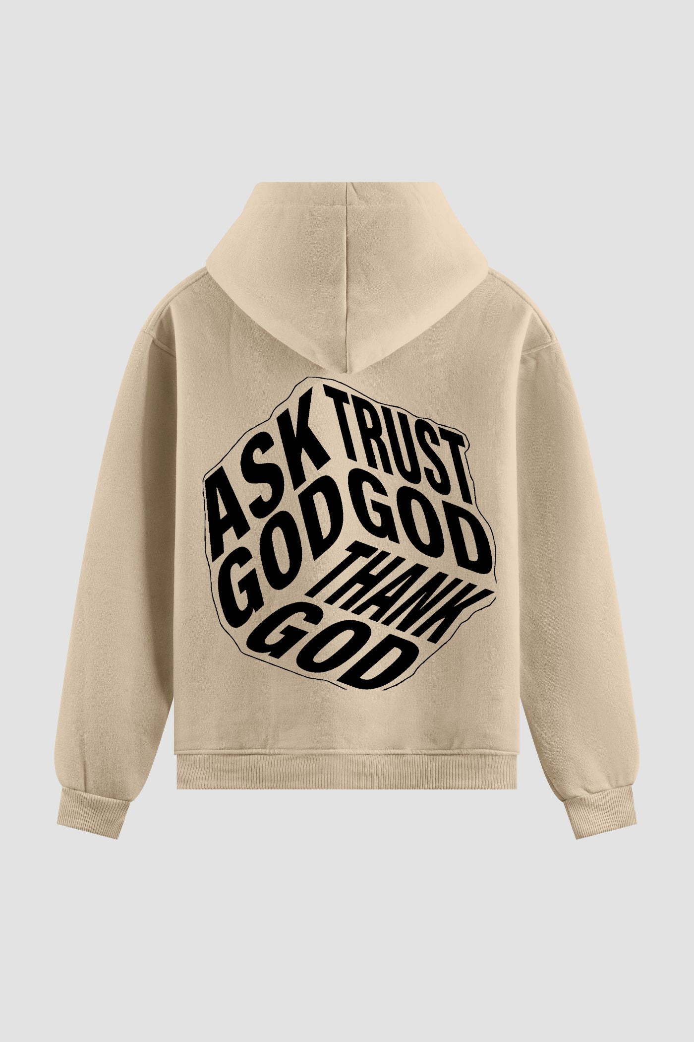 Moletom n. 15 - Ask God Trust God