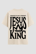 Oversized Suedine n. 209 - Jesus Is King Coroa