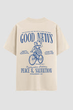 Oversized Suedine n. 83 - Good News Peace & Salvation