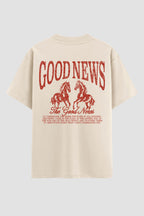 Oversized Suedine n. 84 - Good News Horses