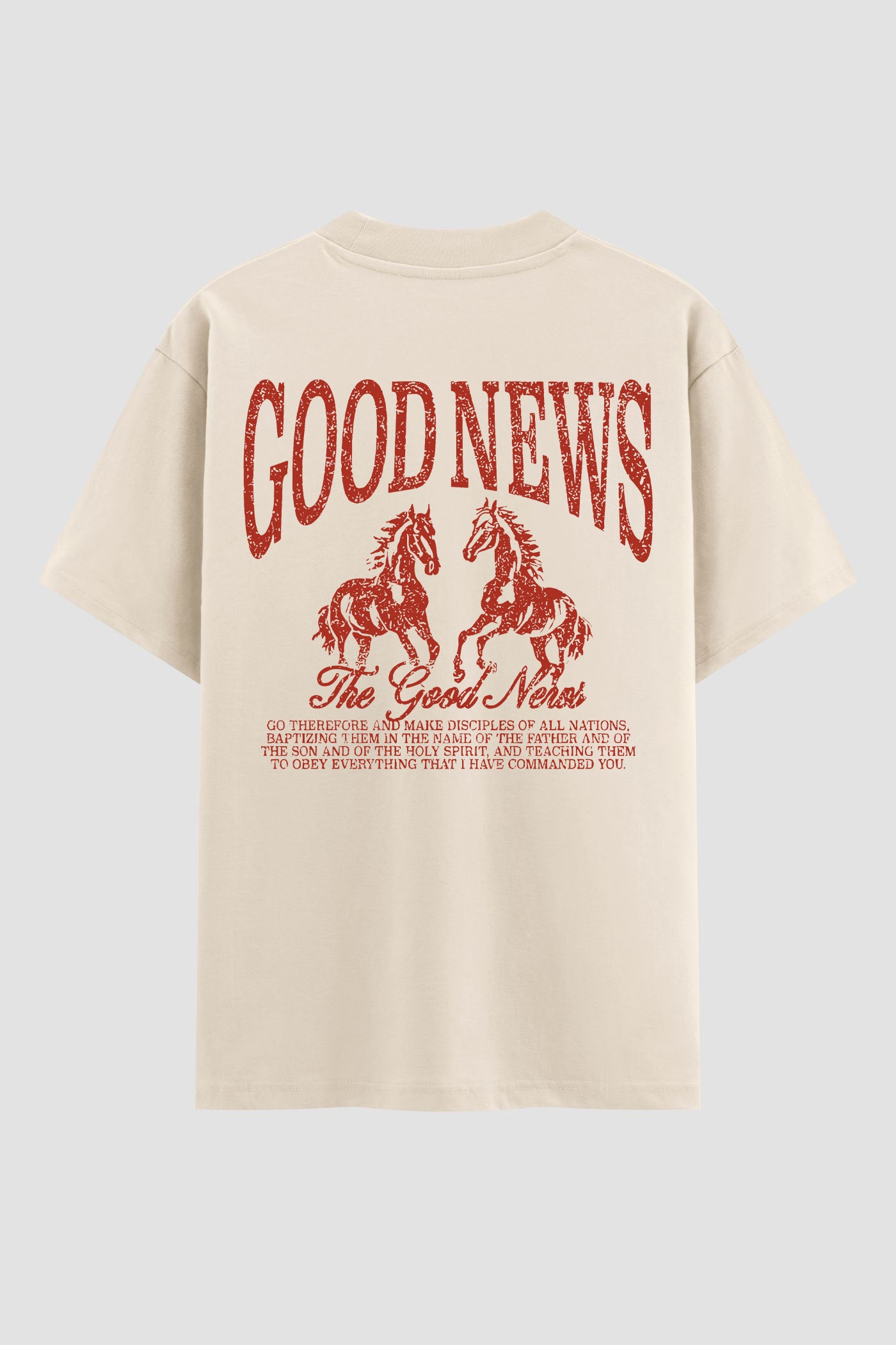 Oversized Suedine n. 84 - Good News Horses