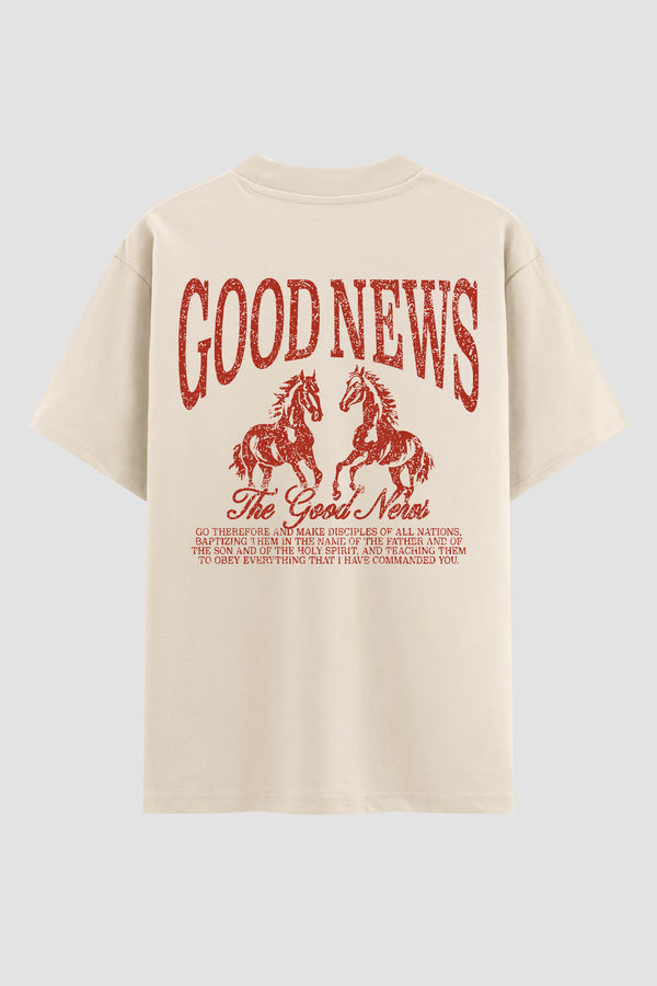Oversized Suedine n. 84 - Good News Horses