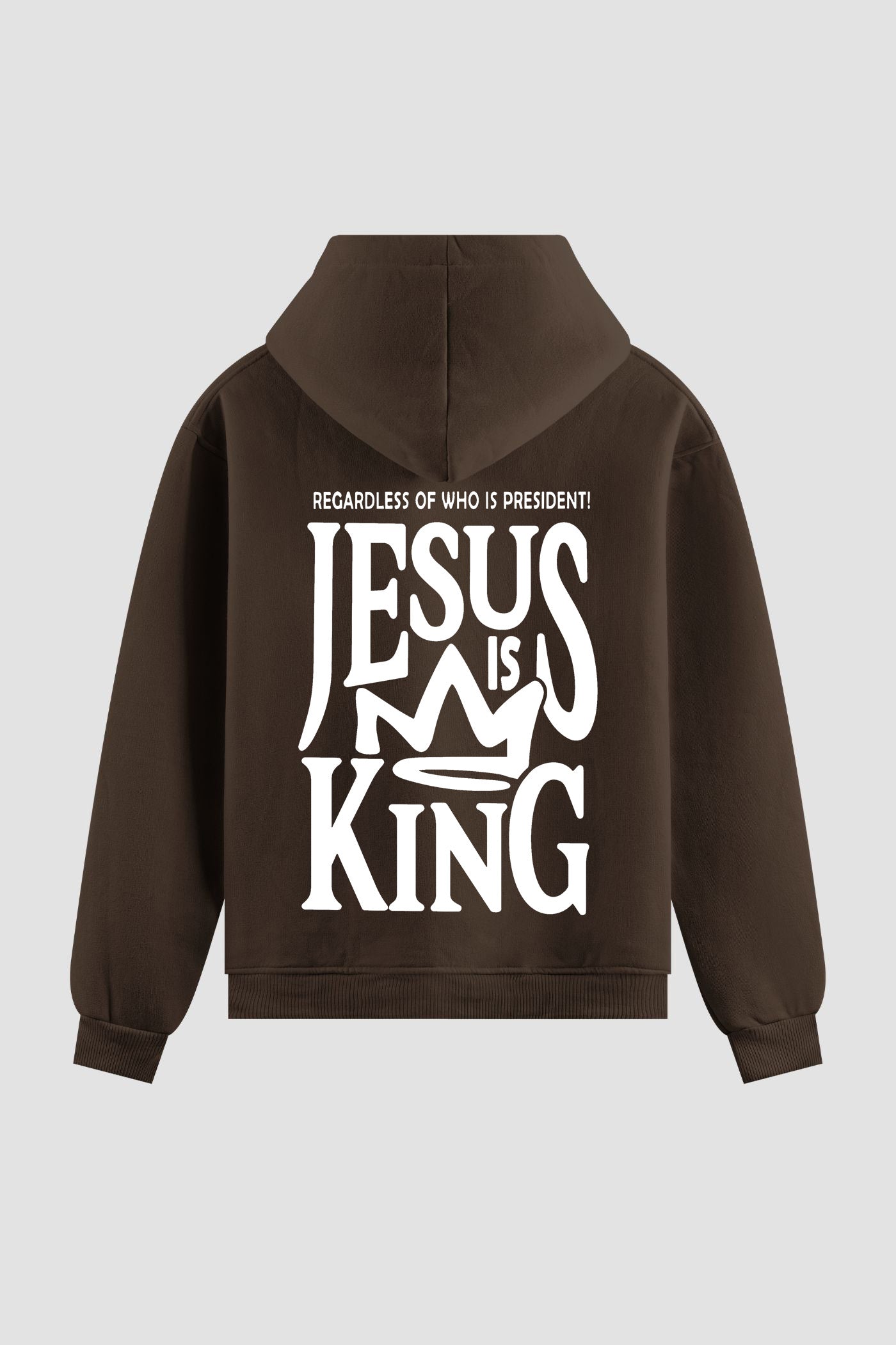 Moletom n. 209 - Jesus Is King Coroa