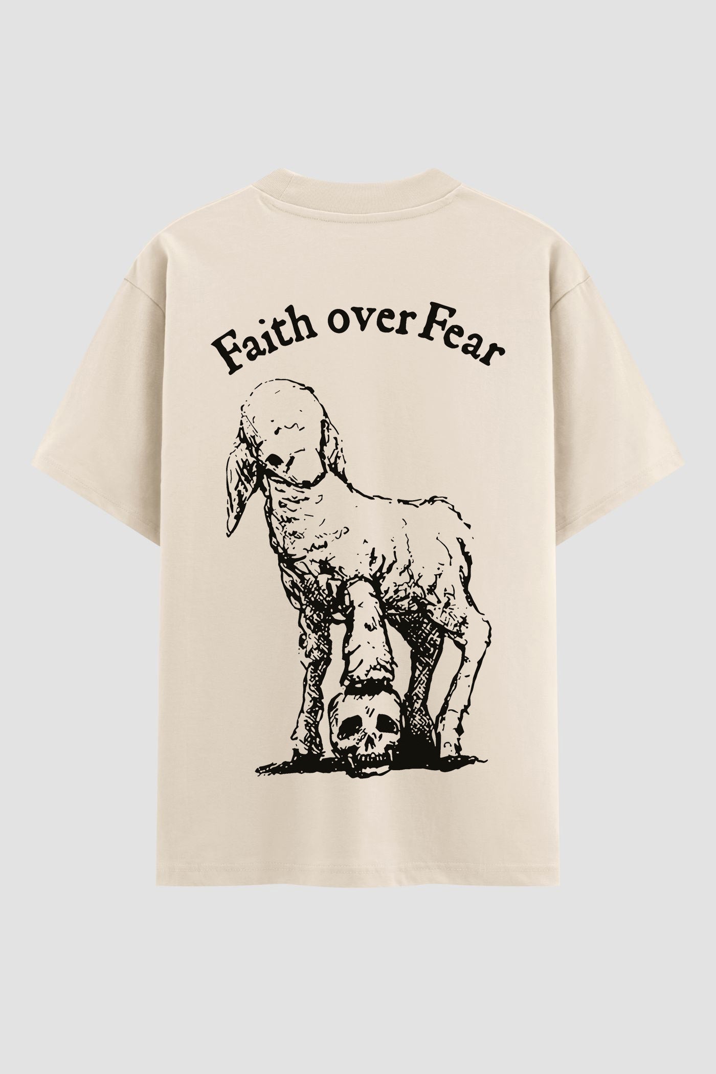 Oversized Suedine n. 44 - Faith Over Fear Lamb