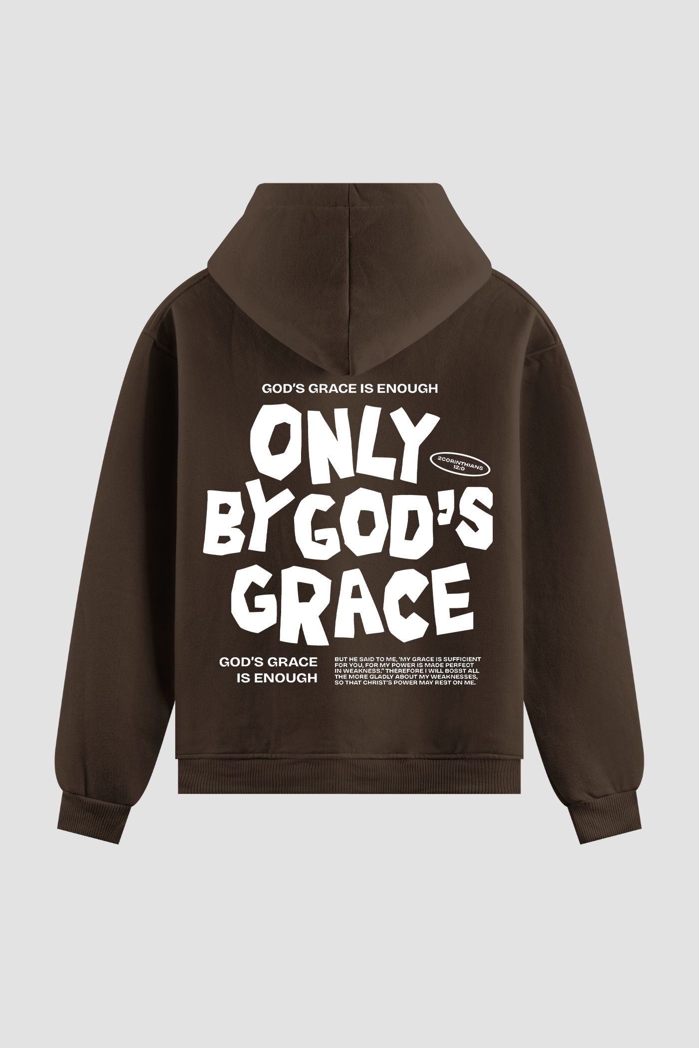 Moletom n. 186 - Only By God´s Grace