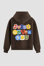 Moletom n. 140 - Jesus Loves You Color