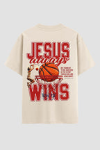 Oversized Suedine n. 158 - Jesus Always Wins