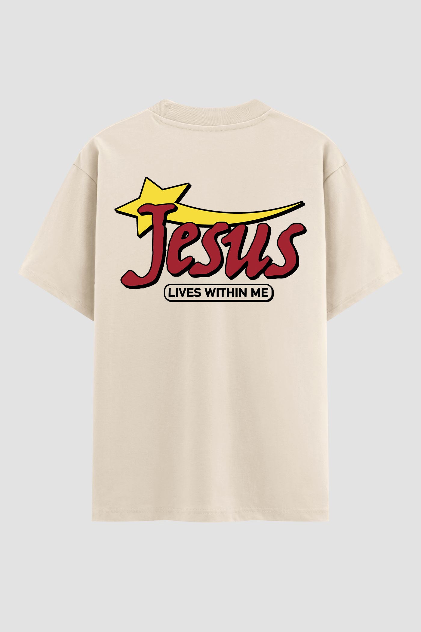 Oversized Suedine n. 138 - Jesus Lives Within Me