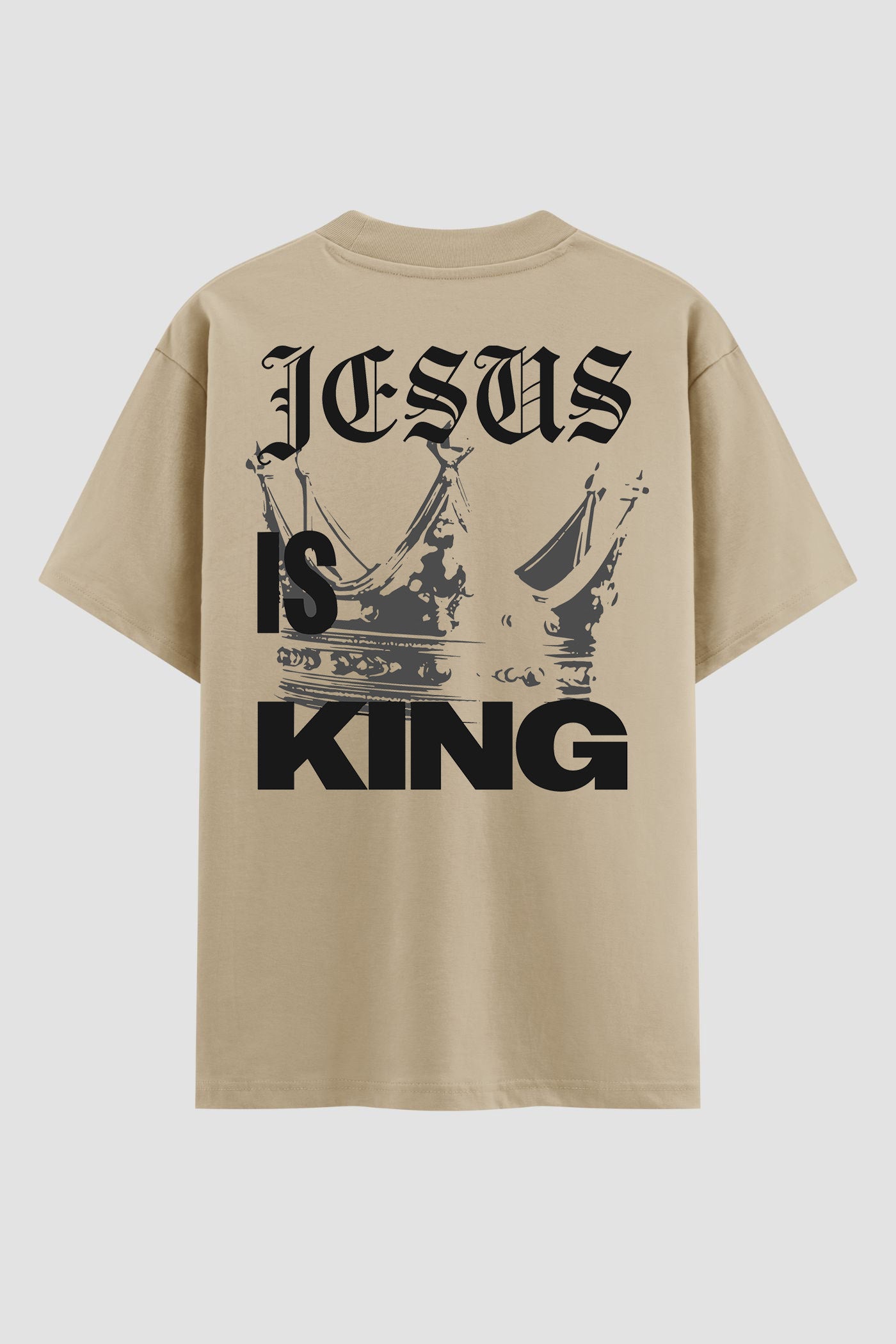 Oversized Suedine n. 3 - Jesus Is King Coroa