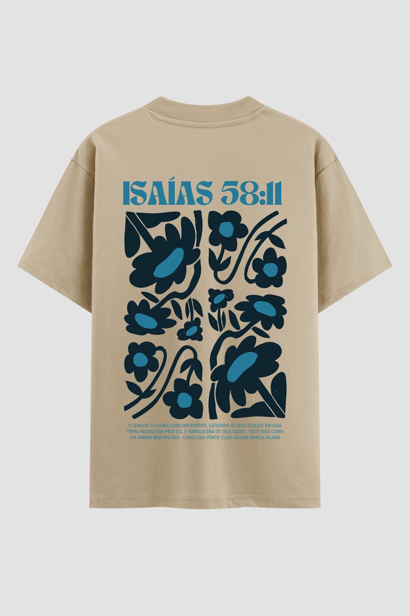 Oversized Suedine n. 118 - Isaías 58:11