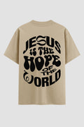 Oversized Suedine n. 134 - Jesus Is The Hope Of The World