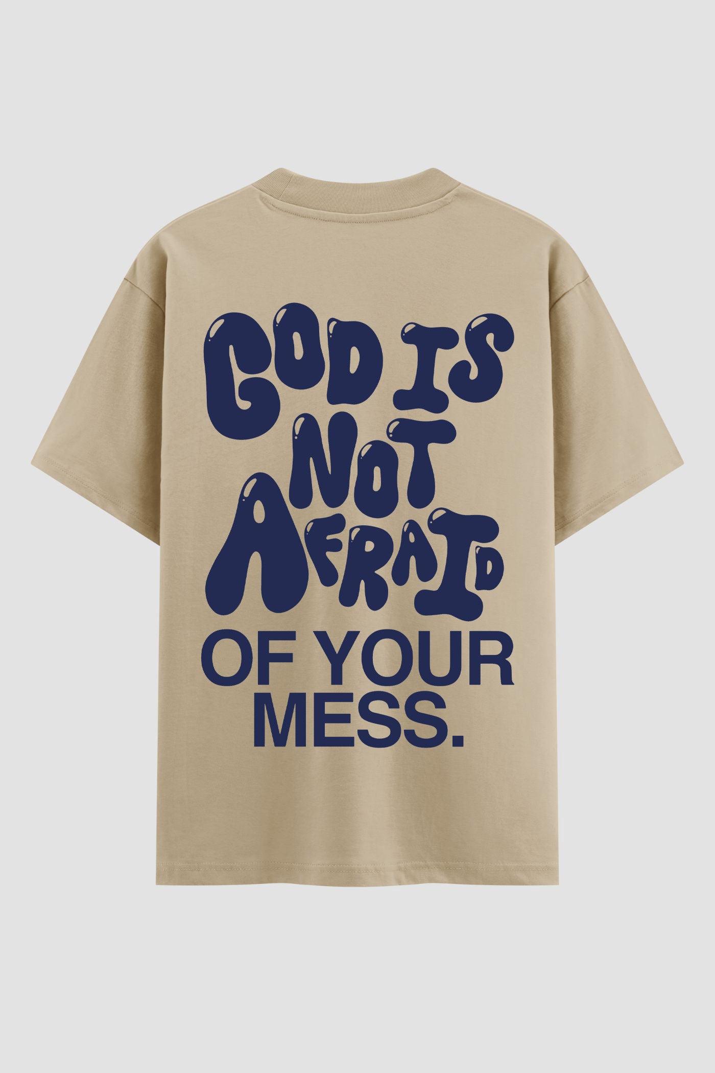 Oversized Suedine n. 86 - God Is Not Afraid