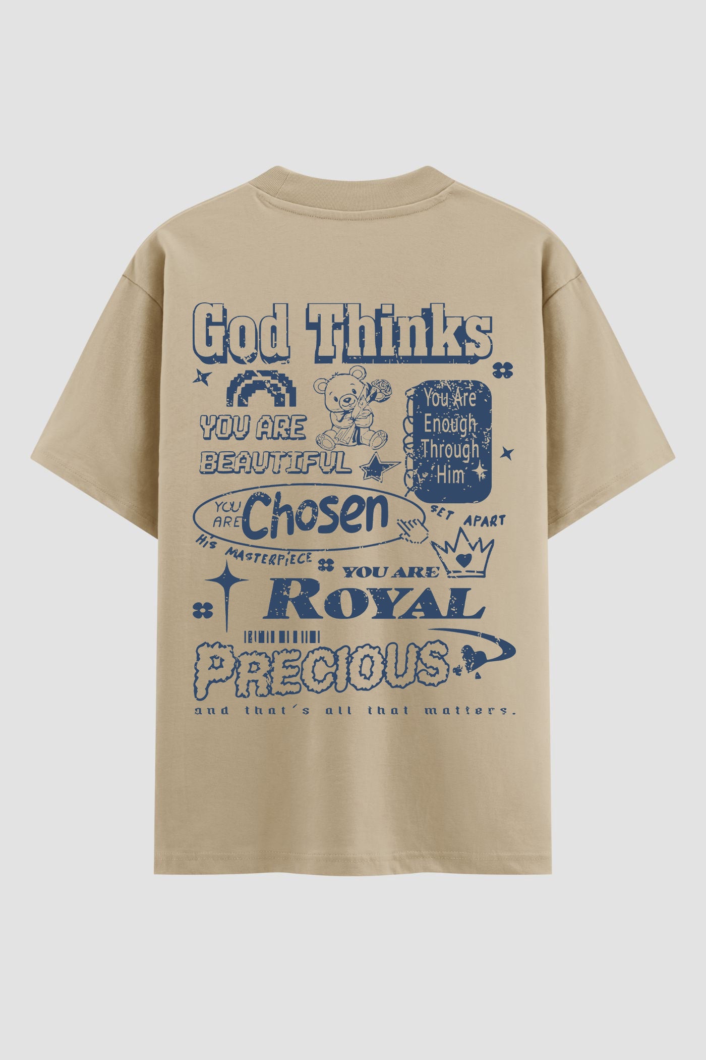Oversized Suedine n. 77 - God Thinks